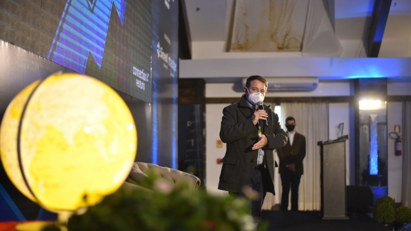 O secretário de Turismo no Rio Grande do Sul, Ronaldo Santini, participou dos eventos em Gramado.