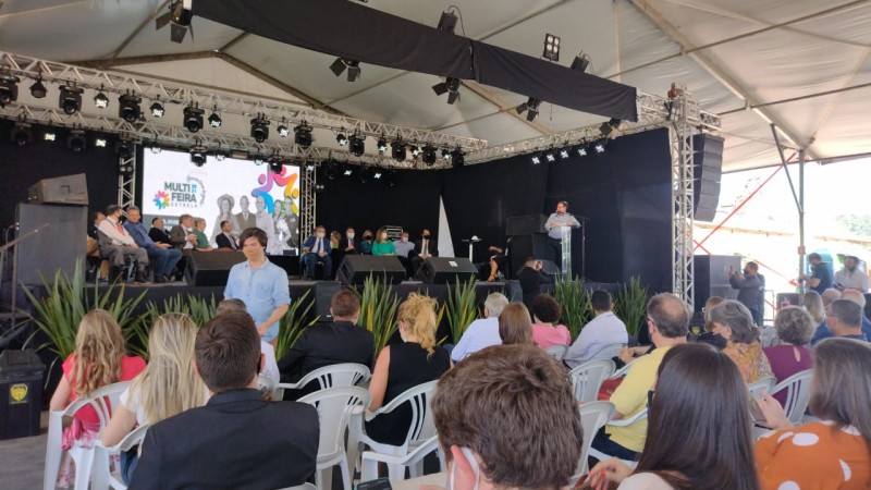 Abertura da Multifeira aconteceu hoje, às 10h